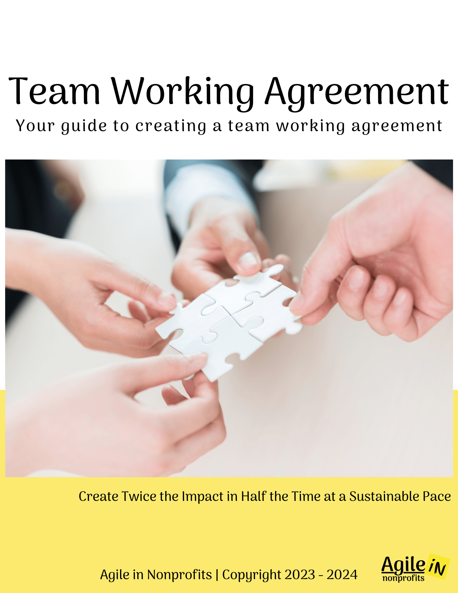 Team Working Agreement - Cover 2024